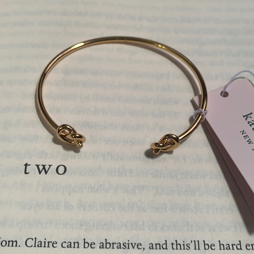 Loves me Knot double cuff, brand new Kate Spade - Picture 1 of 3